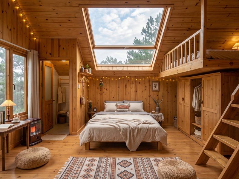 Phòng Homestay Gác Mây