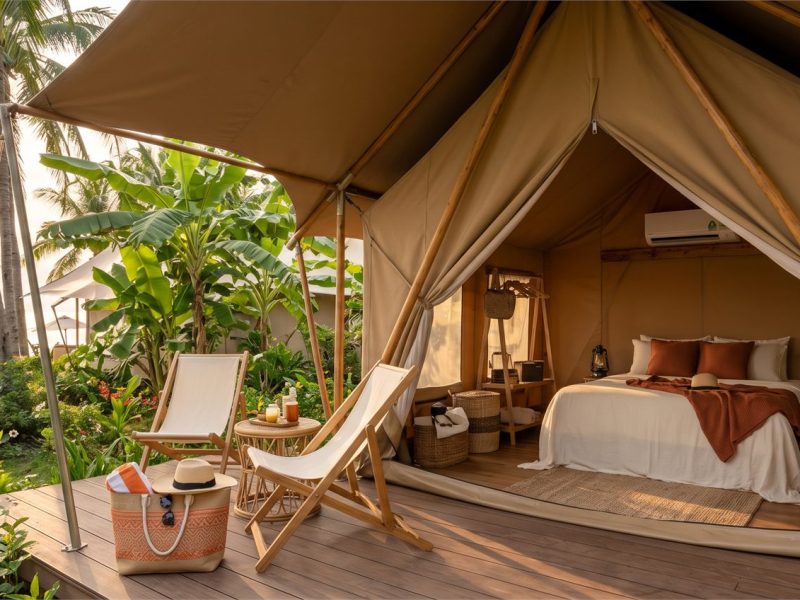 Lều Safari Gần Biển