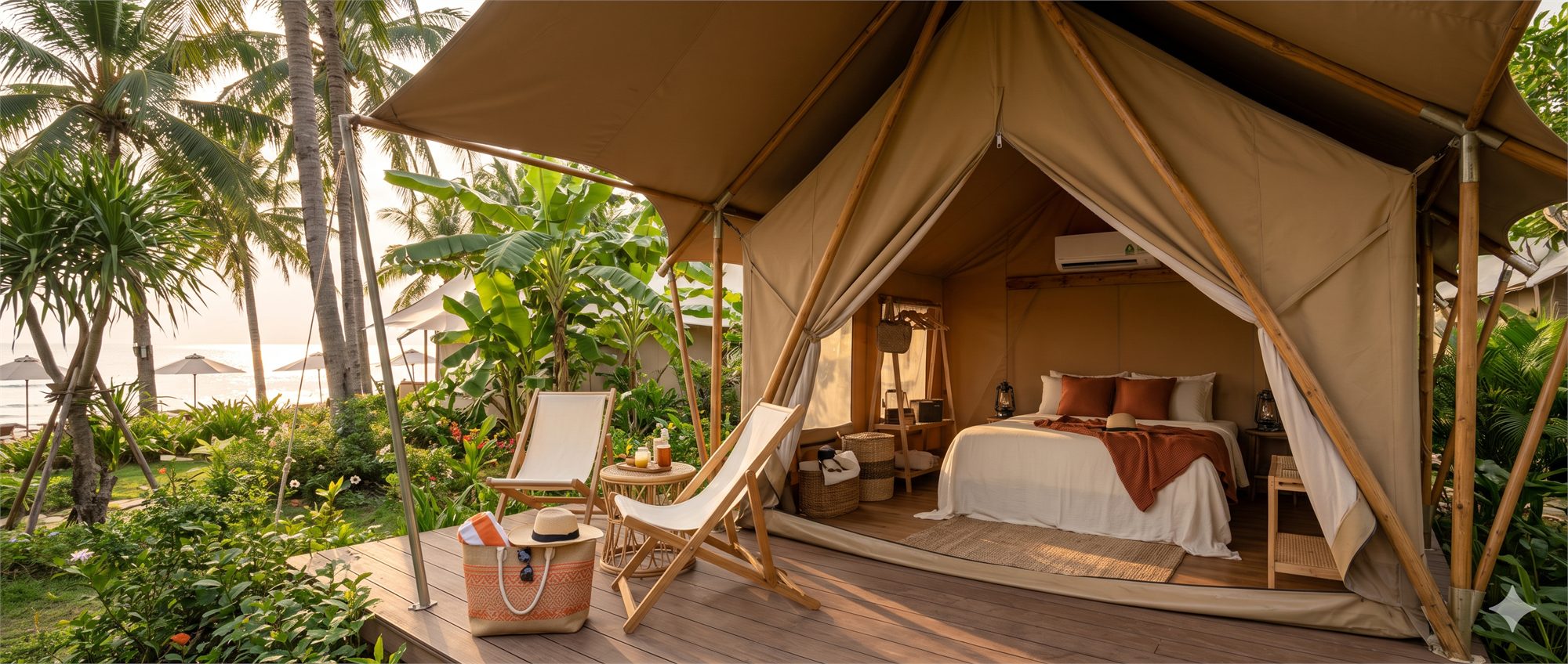 Lều Safari Gần Biển